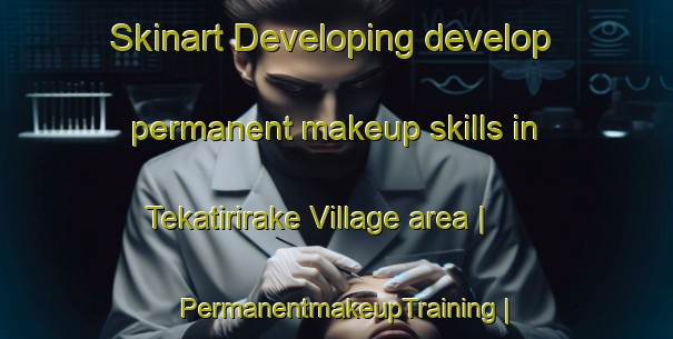 Skinart Developing develop permanent makeup skills in Tekatirirake Village area | PermanentmakeupTraining | PermanentmakeupClasses | SkinartTraining-Kiribati